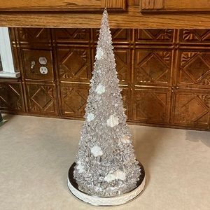 Clear Light Up Christmas Tree